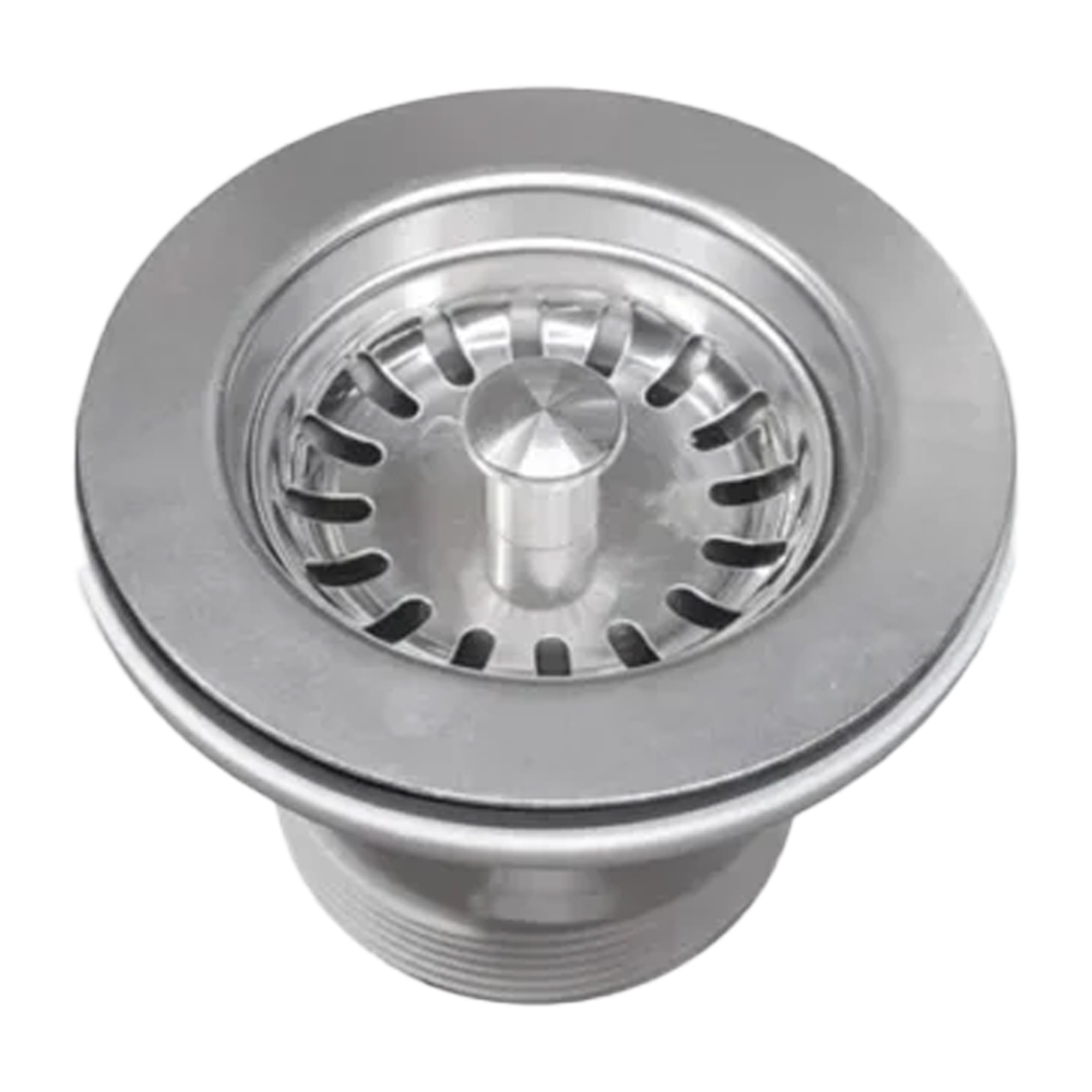 Stainless Steel Sink Waste Strainer  (Without Overflow) for Stainless Steel Sink