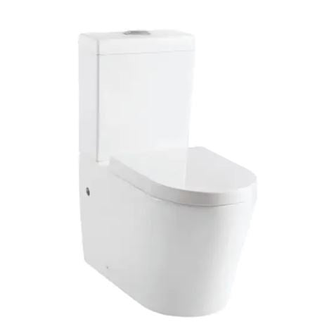 TORINA RIMLESS PAN + TORINA CISTERN + SOFT CLOSE SEAT+ S TRAP
