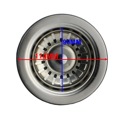 Stainless Steel Sink Waste Strainer  (Without Overflow) for Stainless Steel Sink