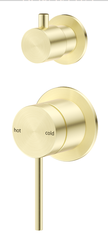 Vivid Shower Wall Mixer with Diverter