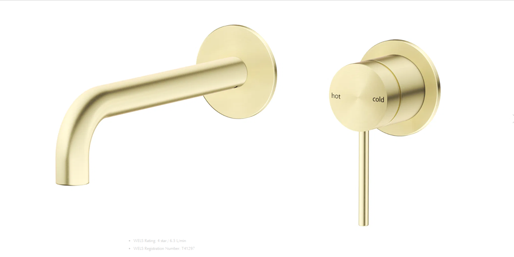 Vivid Wall Spout & Mixer Combo