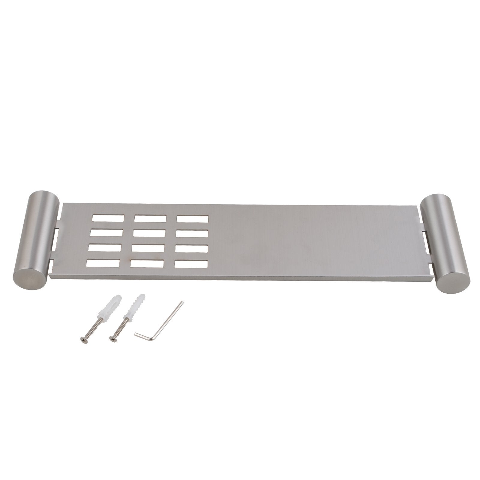 Esperia Brushed Nickel Towel Shelf Bar