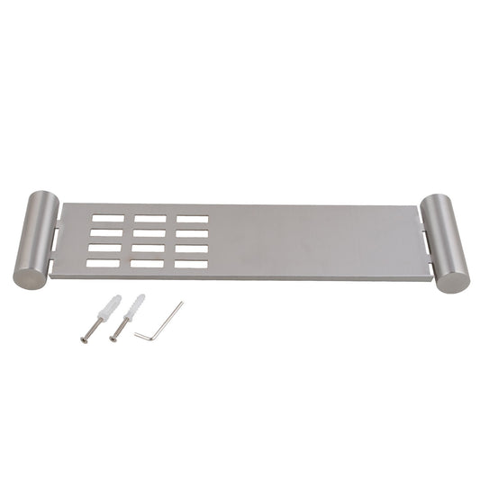 Esperia Brushed Nickel Towel Shelf Bar