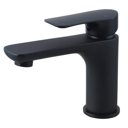 Sanalino Matte Black Basin Mixer