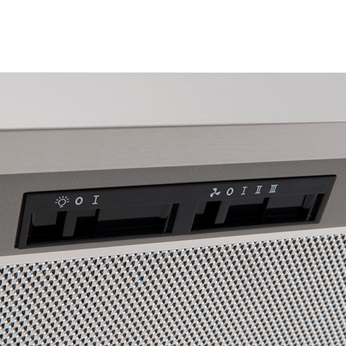 ERH900SLX – 90cm Slideout Rangehood (Front Vent Optional)