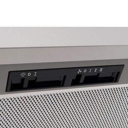 ERH900SLX – 90cm Slideout Rangehood (Front Vent Optional)