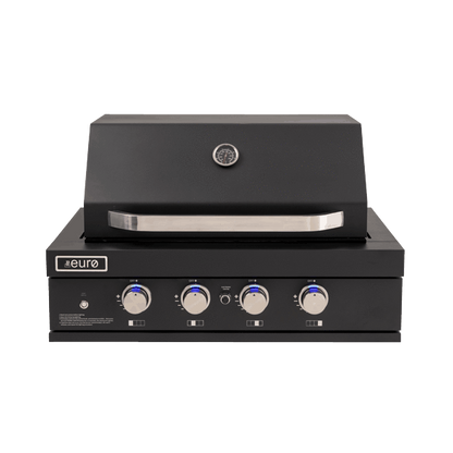 EAL900RBQBL – 4 Burner Black Built-In BBQ
