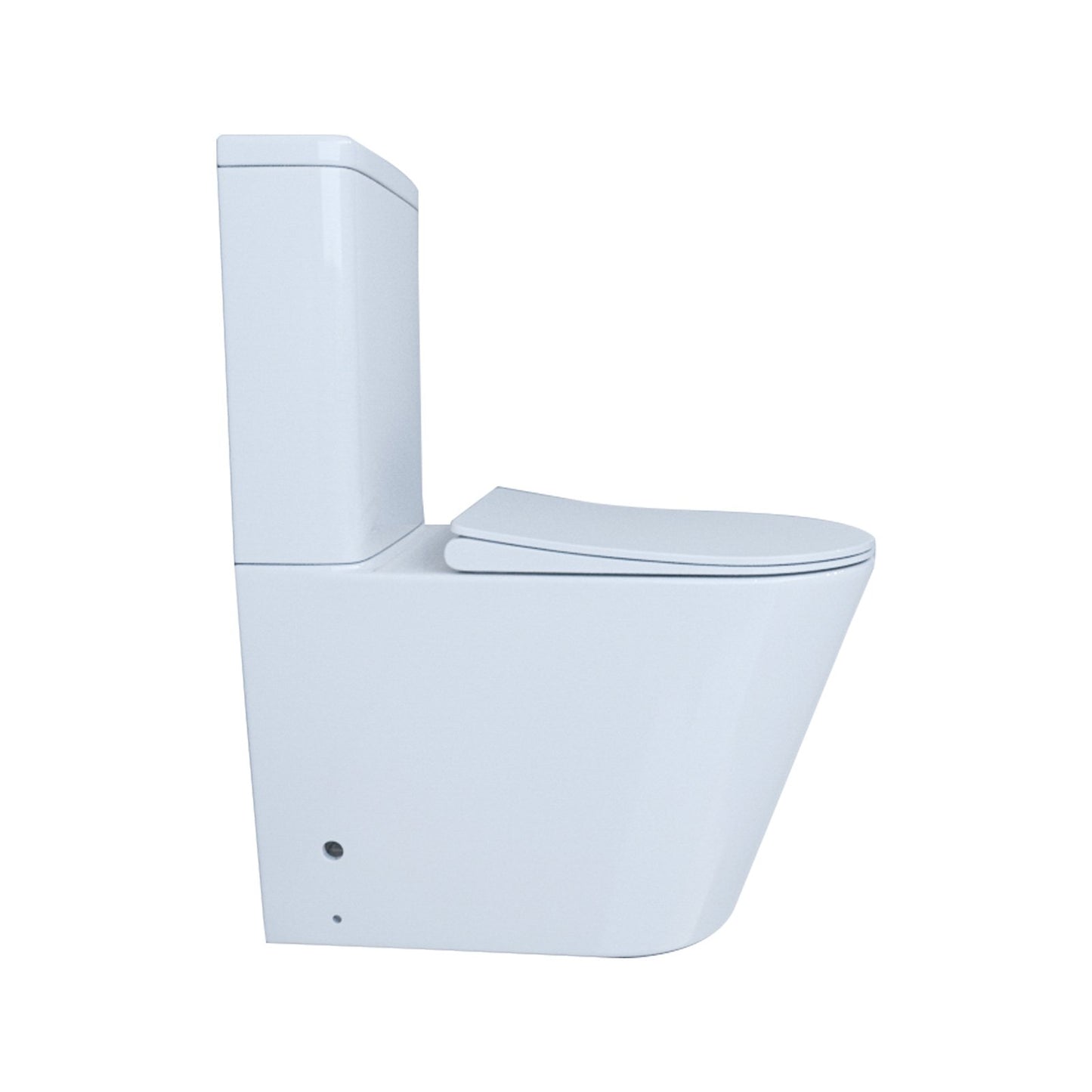 665x360x845mm Tornado Silent High End Back To Wall Ceramic Toilet Suite