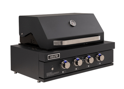 EAL900RBQBL – 4 Burner Black Built-In BBQ