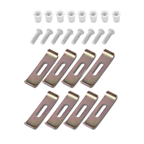 Stainless Steel Square Handmade Kitchen / Laundry Double Bowl Sink Flush 1mm Thick