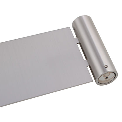 Esperia Brushed Nickel Towel Shelf Bar