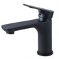 Rushy Matte Black Basin Mixer