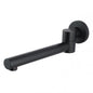 Round Black BathtubBasin Swivel Wall Spout