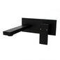 Black BathtubBasin Wall Mixer With Spout