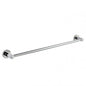 Round Chrome Single Towel Rack Rail 612mm