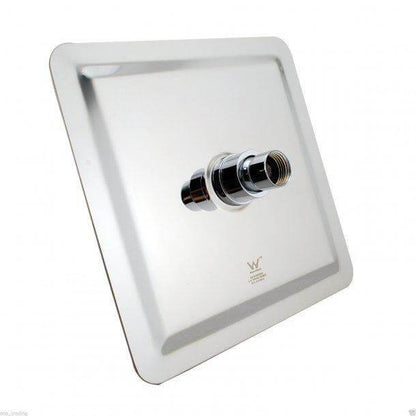 Super-slim Square Chrome Rainfall Shower Head 300mm