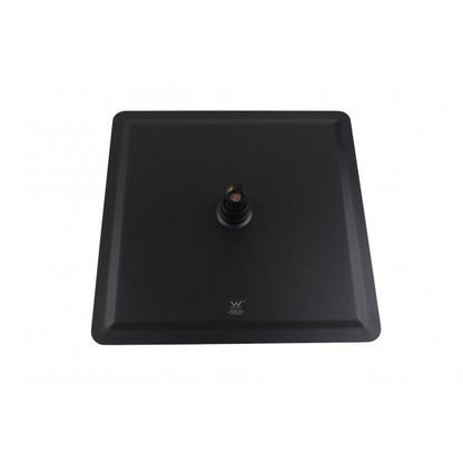 Super-slim Square Black Rainfall Shower Head 300mm