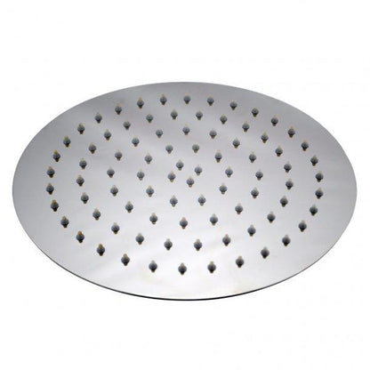 Super-slim Round Chrome Rainfall Shower Head 250mm