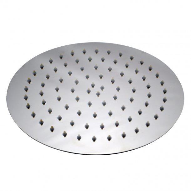 Super-slim Round Chrome Rainfall Shower Head 250mm