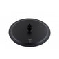 Super-slim Round Black Rainfall Shower Head 300mm
