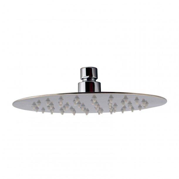 Super-slim Round Chrome Rainfall Shower Head 200mm