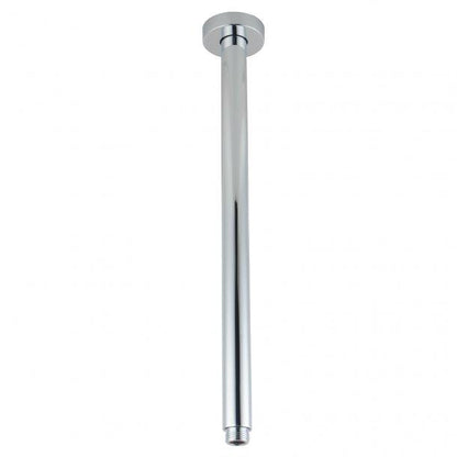 Round Chrome Ceiling Shower Arm 400mm
