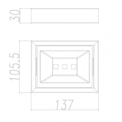 Black Soap Dish Holder