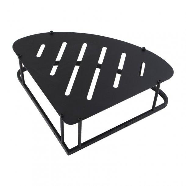 Matte Black Stainless Steel Shower Shelf
