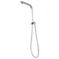 Square Chrome Shower Station without Shower Head and Handheld Shower
