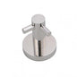 Round Chrome 304 Stainless Steel Double Wall Hook