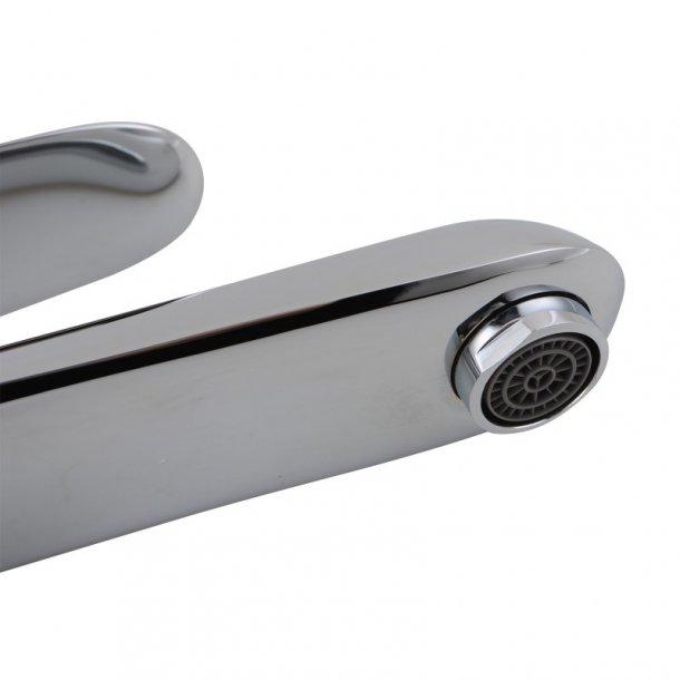 Bathroom Brass Chrome Short Basin Mixer Tap