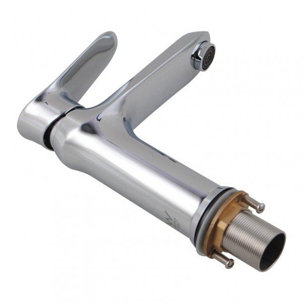 Bathroom Brass Chrome Short Basin Mixer Tap