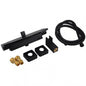 Square Black Handheld Shower without Spout & Mixer Diverter