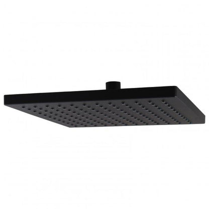 255mm 10Ã¢â‚¬Â ABS Black Square Rainfall Shower Head
