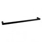 Black Single Towel Rail 800mm