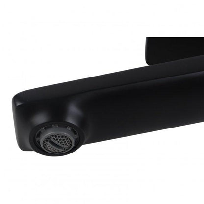 Bathroom Black Tall Basin Mixer Tap