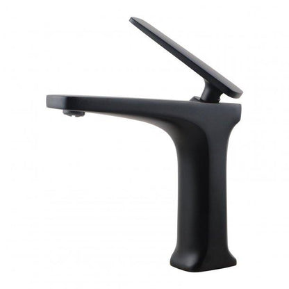 Bathroom Brass Black Basin Mixer Tap