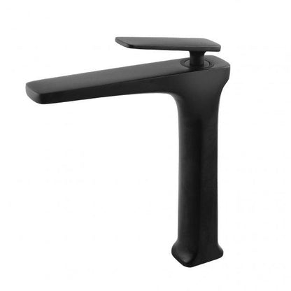 Bathroom Black Tall Basin Mixer Tap