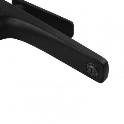 Bathroom Black Tall Basin Mixer Tap