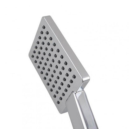 Square Chrome ABS Handheld Shower Spray Only