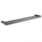 Gun Metal Grey Double Towel Rail 800mm