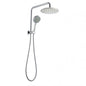 8'' 300mm Height Round Chrome Shower Station Top Water Inlet