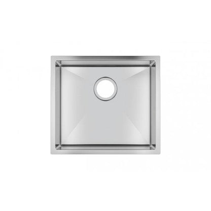 490x440x230mm 1.2mm Handmade Top/Undermount Single Bowl Kitchen/Laundry Sink