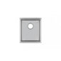304 Stainless Steel Hand-made Single Bowl Kitchen Sink(Round Edges) 390*450*215mm