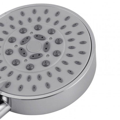 Chrome 5 Function Round Handheld Shower