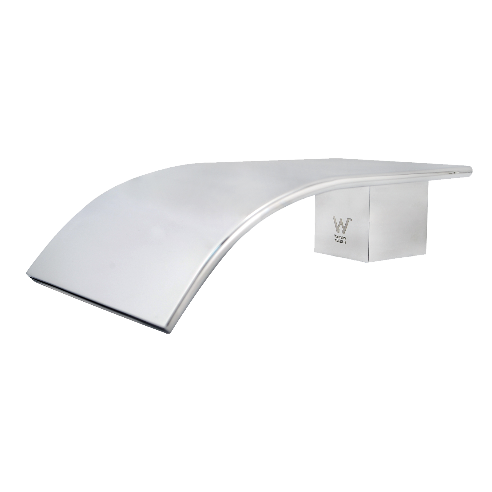Esperia Chrome Square Bath Spout