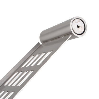 Esperia Brushed Nickel Towel Shelf Bar