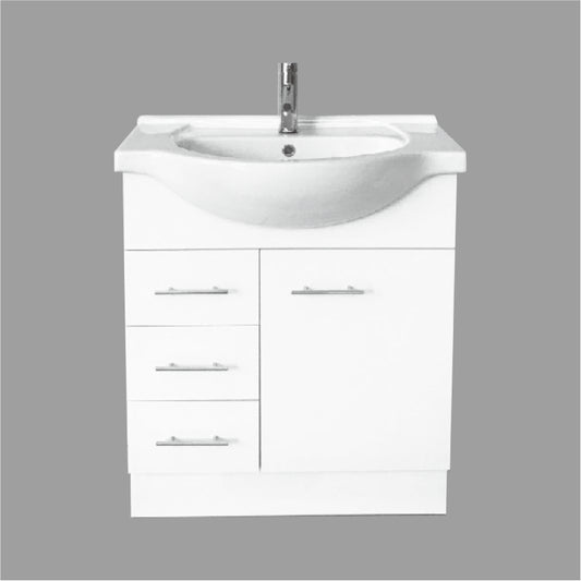 750 Vanity Unit - Semi-Recessed Series - Free Standing