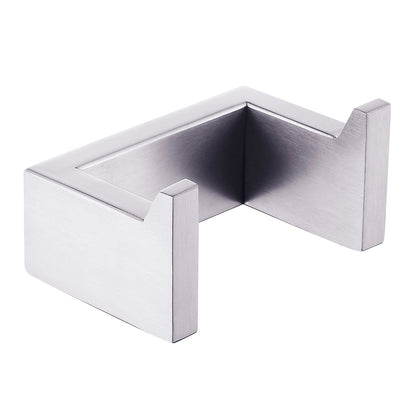 Cavallo Brushed Nickel Square Robe Hook