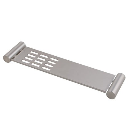 Esperia Brushed Nickel Towel Shelf Bar